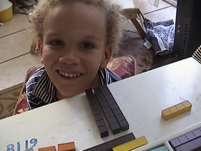 Preschool math fun. Counting 8s.