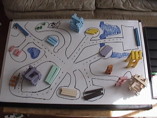 Base ten block Math Town, fun math activities, multiplication, addends for ten,