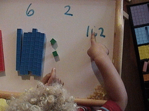 place value with base ten blocks