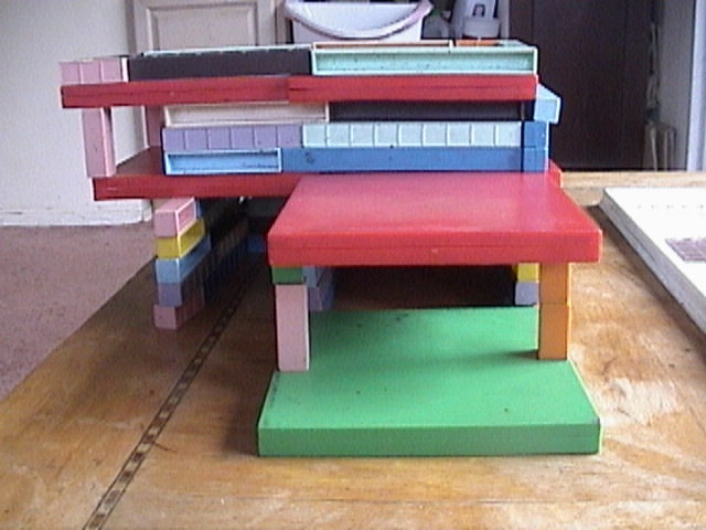 base ten blocks, mortensen math, fun math activities, block house, minecraft, Montessori  homeschool, math projects, base ten block building, play