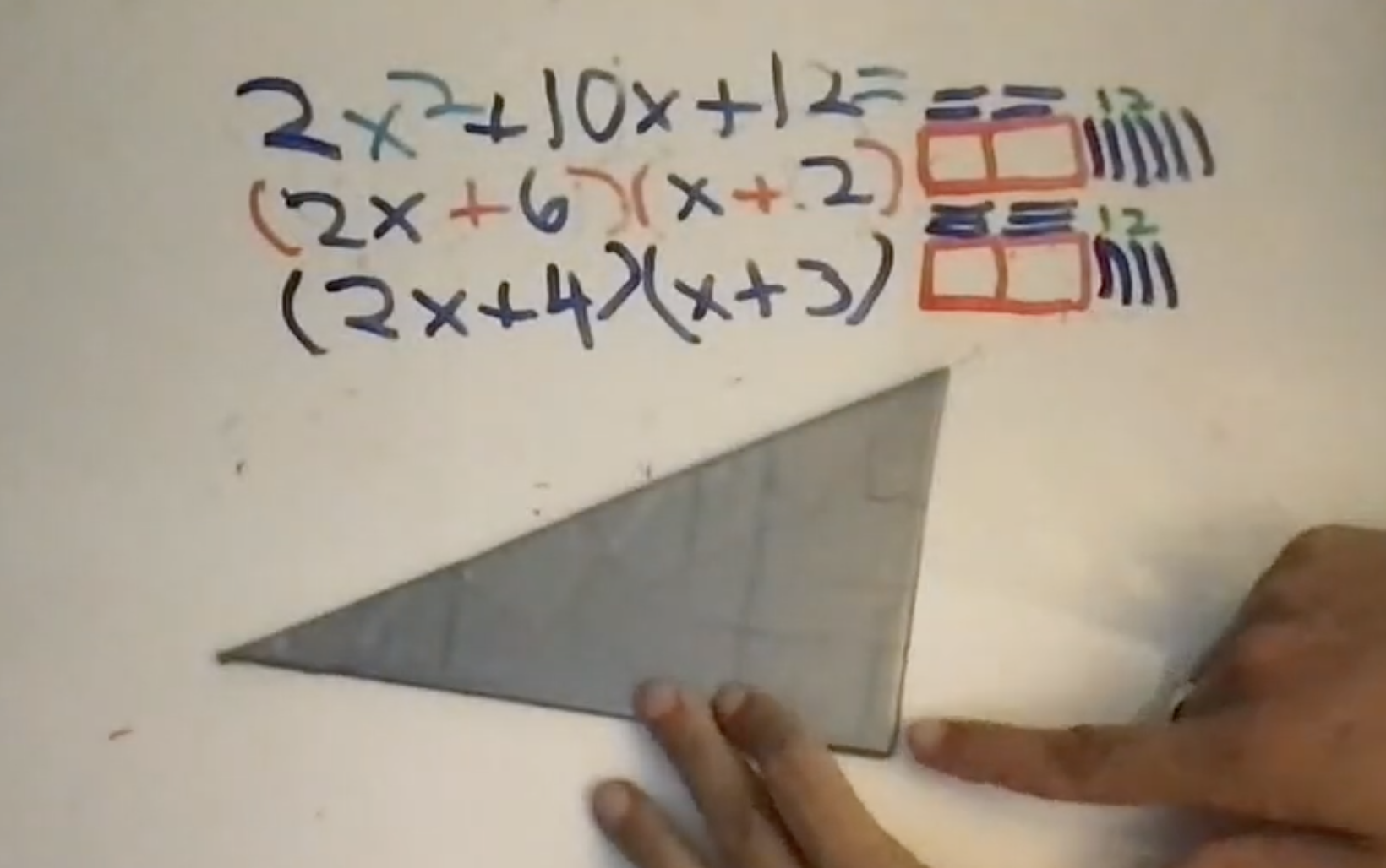 Algebra & 30, 60, 90 special right triangles