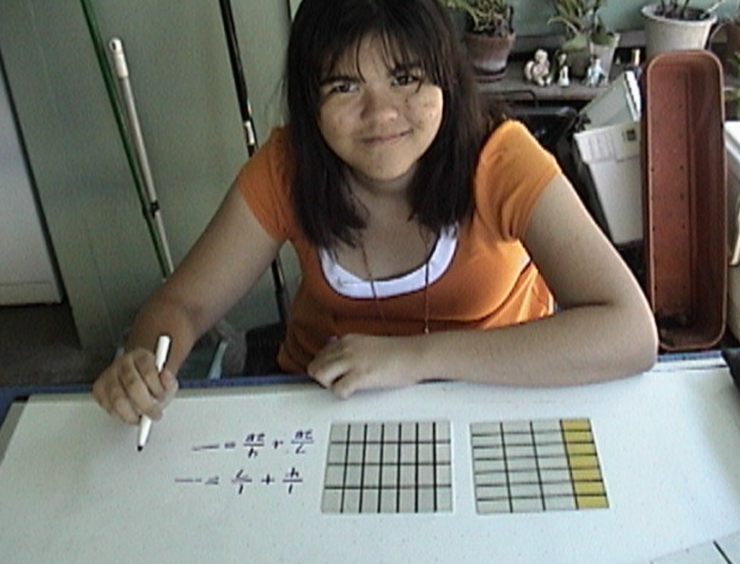 Sarah Adding Fractions