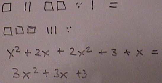 combining like terms, combining algebraic terms, adding mononomials 