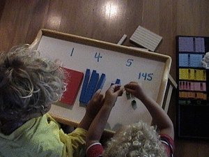 place value with base ten blocks, preschool math activities, how to teach place value